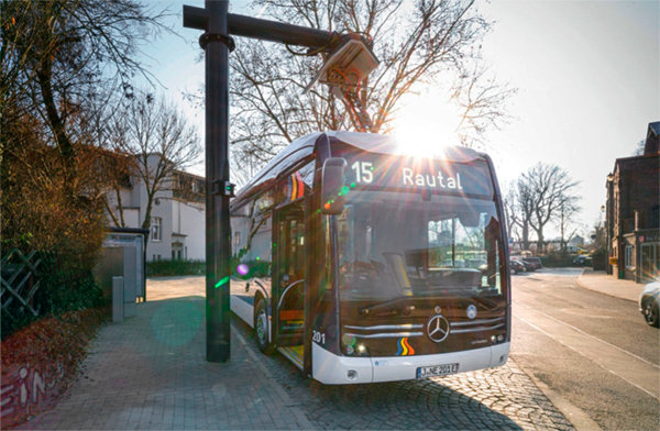 Monitoraggio delle stazioni di ricarica dei bus elettrici nella città di Jena